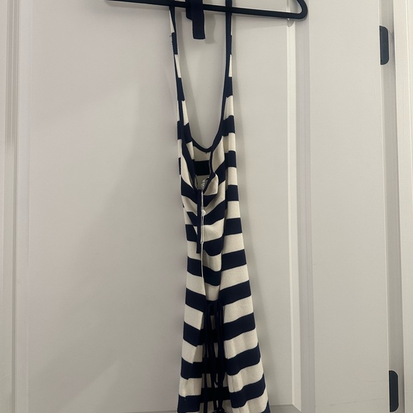 Frankie’s Bikinis Striped Halter Dress - Picture 6 of 6